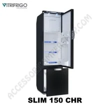 Frigo Vitrifrigo Slim150 140L Nero | Accessoricampershop.com