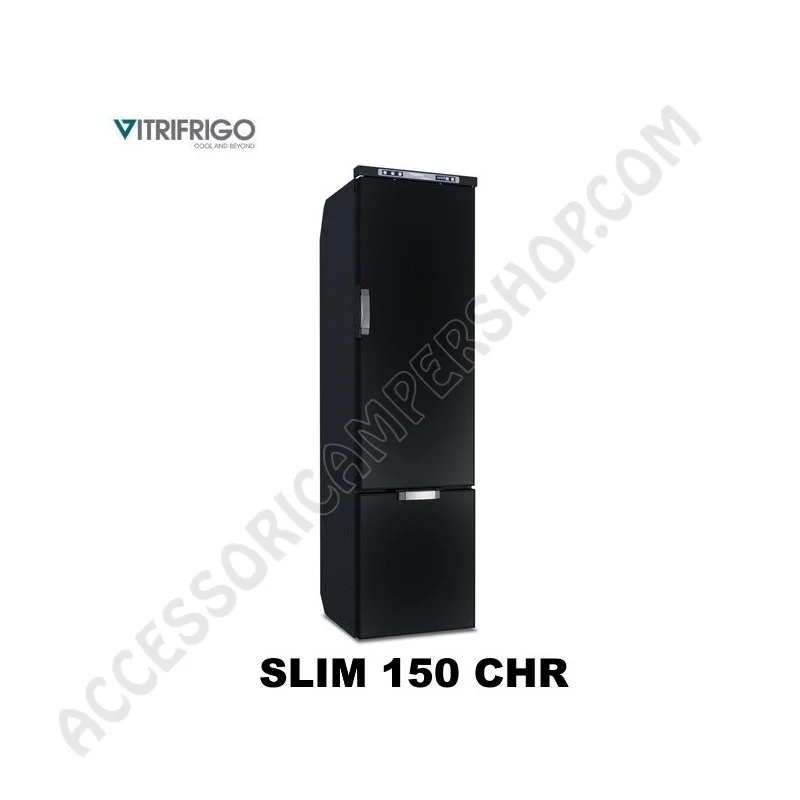 Frigo Vitrifrigo Slim150 140L Nero | Accessoricampershop.com