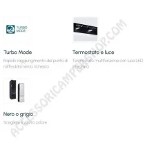 Frigo Vitrifrigo Slim150 140L Nero | Accessoricampershop.com