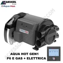 Boiler/Stufa Aqua-Hot P6E Gas+El. | Accessoricampershop.com