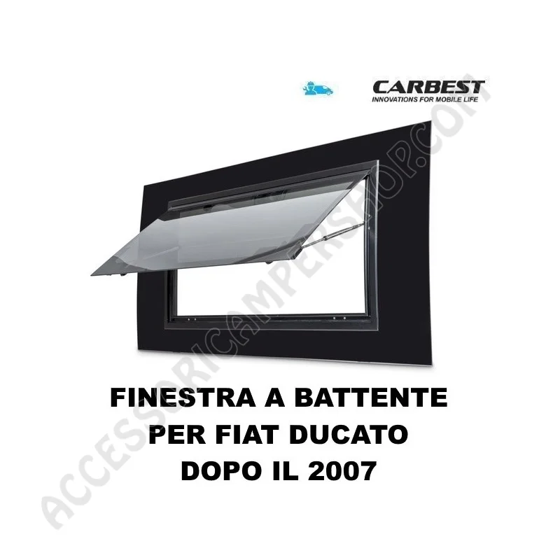 Battente Vetro Carbest Ducato 2007 | Accessoricampershop.com
