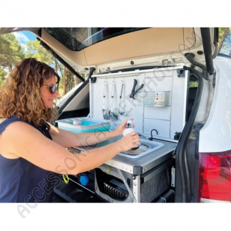 Cucina Mobile per Auto con Lavello | Accessoricampershop.com