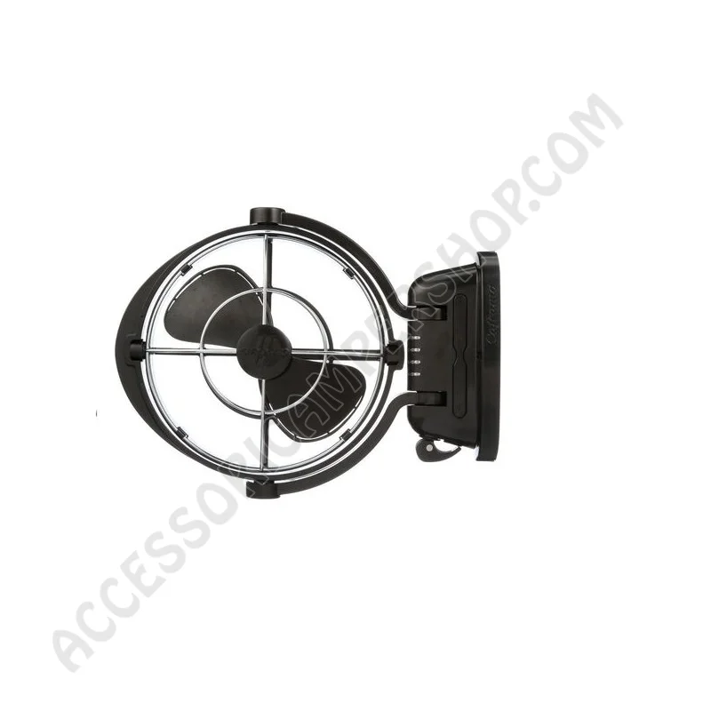 Ventilatore Sirocco II Nero Camper | Accessoricampershop.com