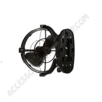 Ventilatore Sirocco II Nero Camper | Accessoricampershop.com