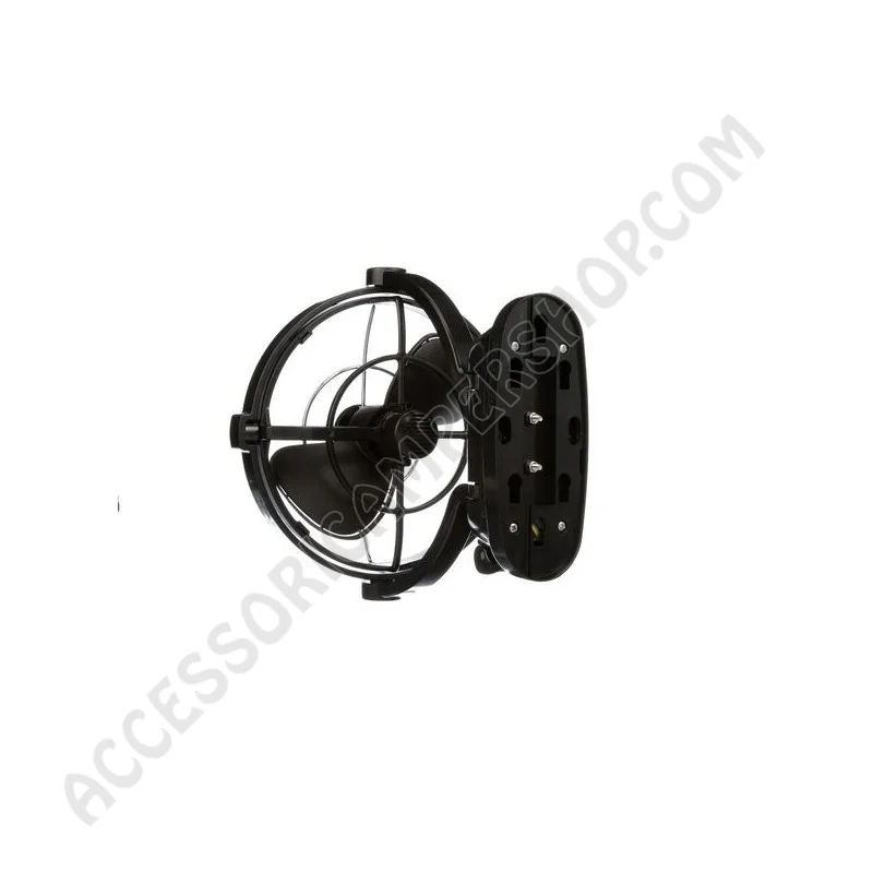 Ventilatore Sirocco II Nero Camper | Accessoricampershop.com