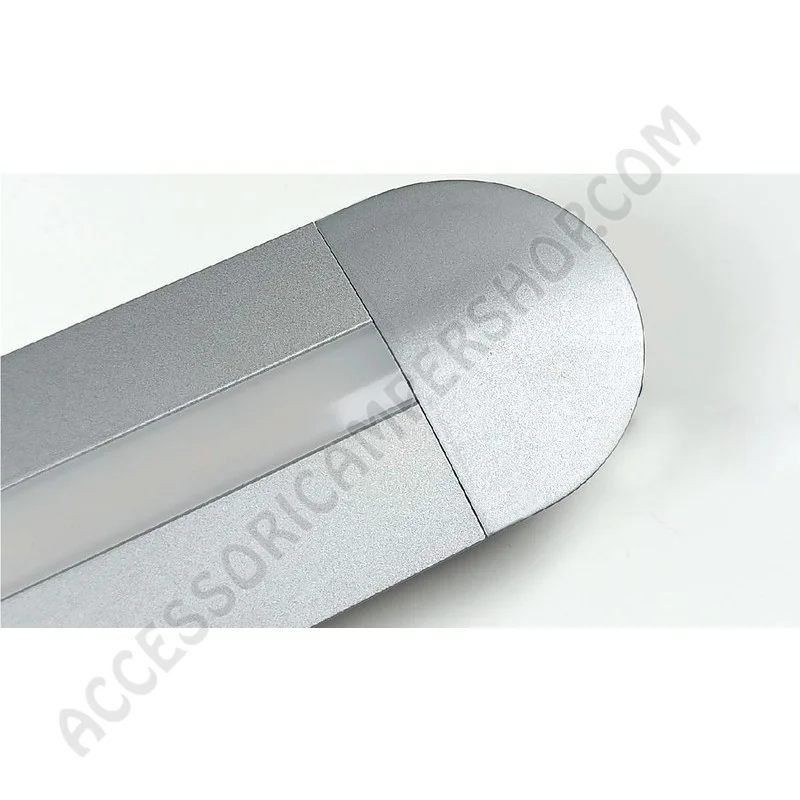 Luce Lineare LED Argento Ducato | Accessoricampershop.com