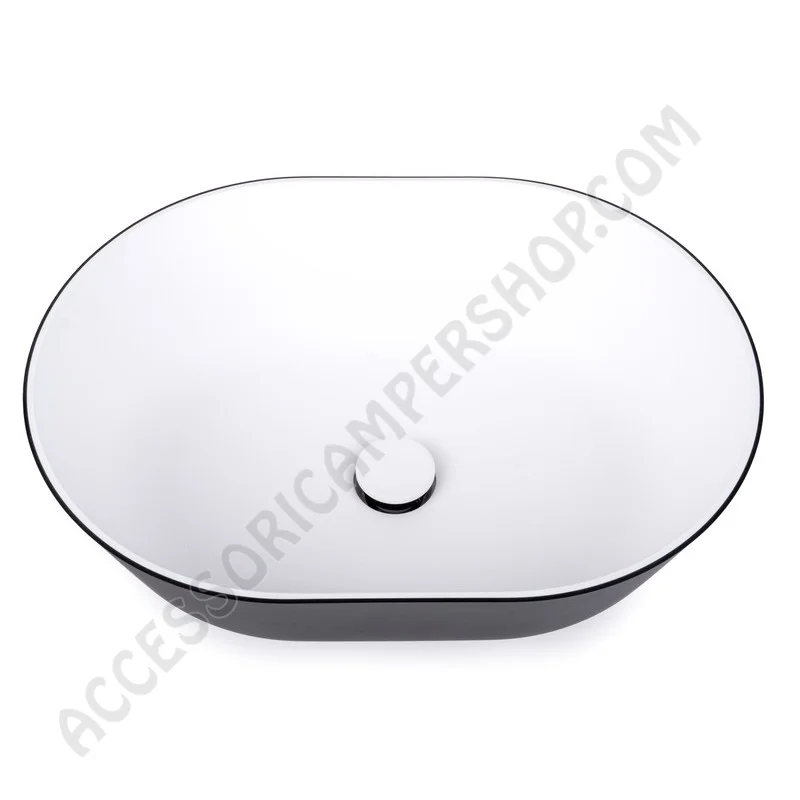 Lavabo Ovale 350x260 per Camper | Accessoricampershop.com