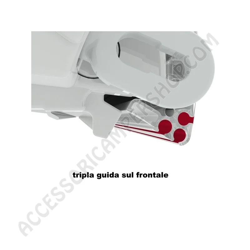 Tendalino Veranda Fiamma F80S Polar White | Accessoricampershop.com