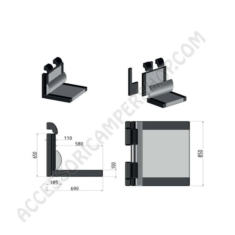 Cuscini Smart Seat CTA per Camper | Accessoricampershop.com
