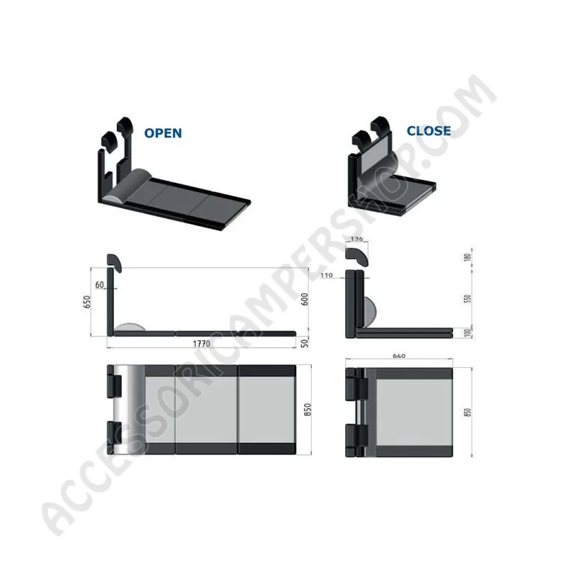 Set Cuscini Poggiatesta All-in-One | Accessoricampershop.com