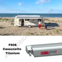 Tendalino Veranda Fiamma F80S Titanium | Accessoricampershop.com