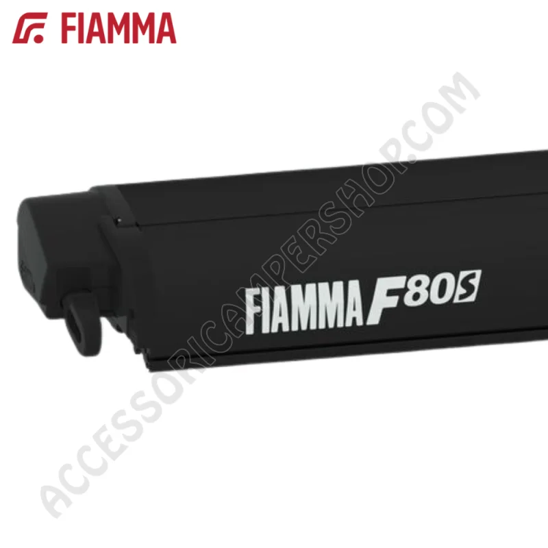 Tendalino Veranda Fiamma F80S Deep Black | Accessoricampershop.com
