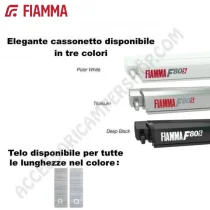Tendalino Veranda Fiamma F80S Deep Black | Accessoricampershop.com