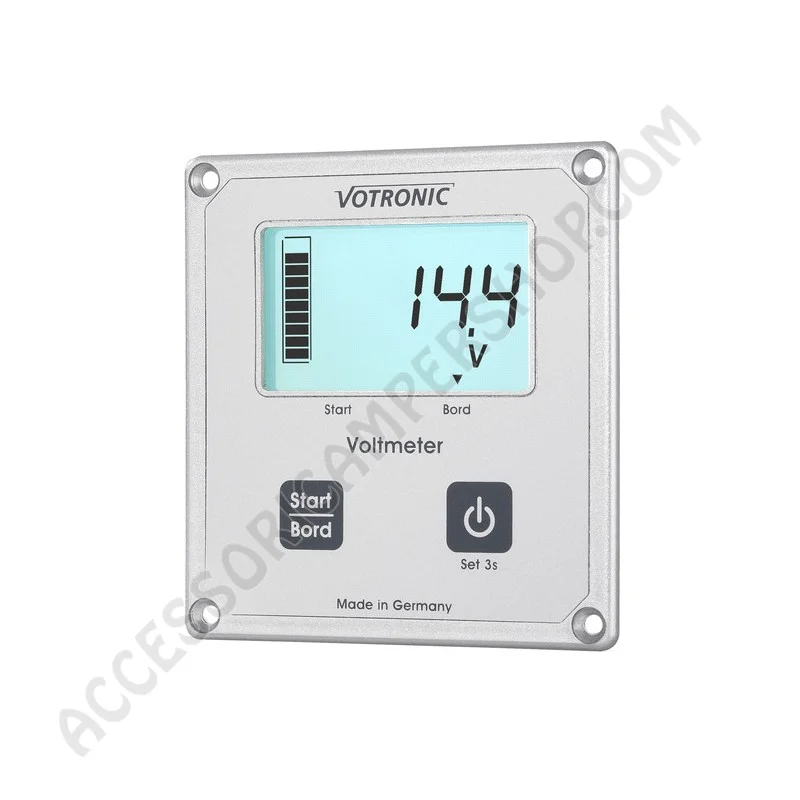 Voltmeter LCD Votronic 12/24V Camper | Accessoricampershop.com