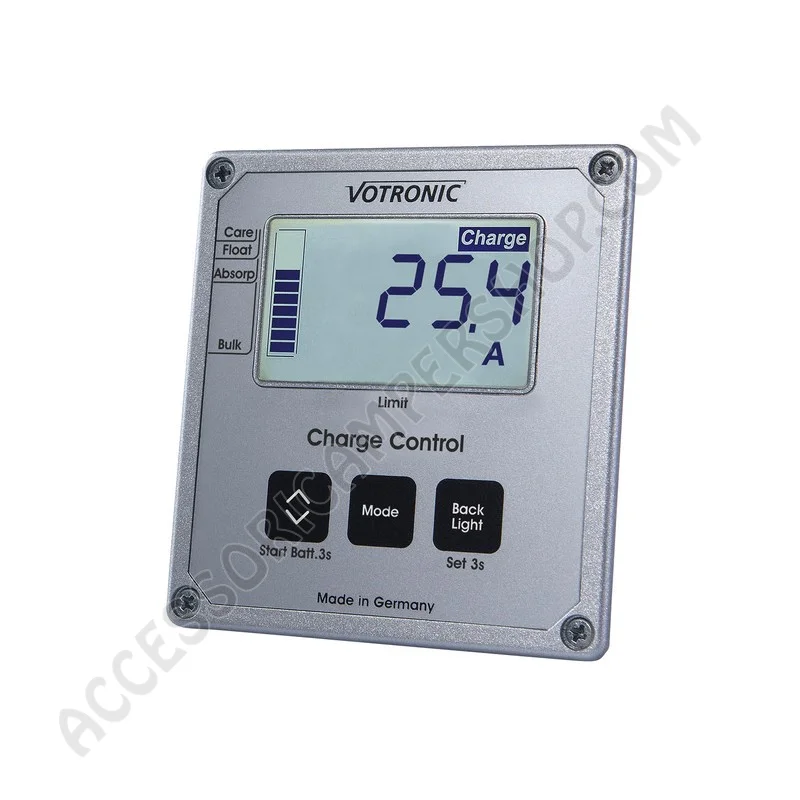 Votronic LCD Charge Control 12V | Accessoricampershop.com