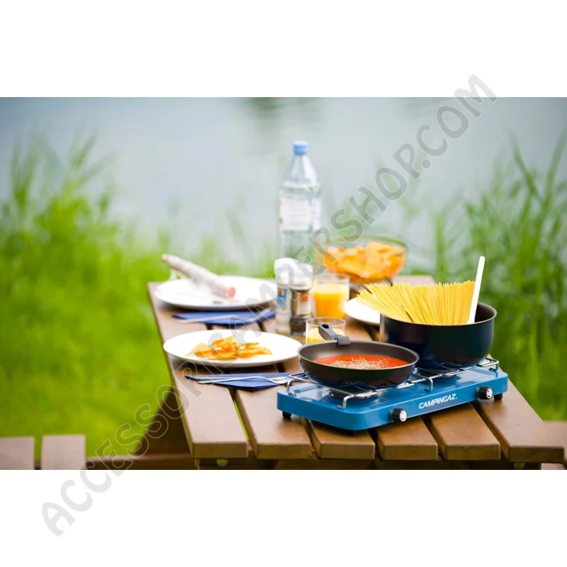 Campingaz 2 Fuochi Senza Coperchio | Accessoricampershop.com
