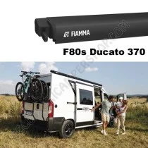 Fiamma F80S Deep Black 370 Ducato | Accessoricampershop.com