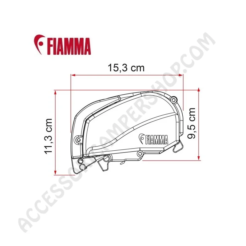 Tendalino F80S Ducato Polar White | Accessoricampershop.com