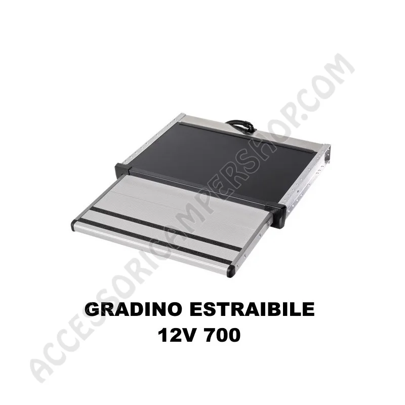 Gradino Elettrico Singolo 12V Thule Omni-Step 700 | Accessoricampershop.com