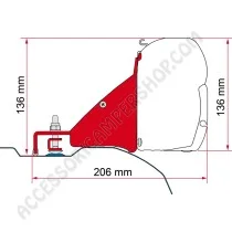 Kit Fiamma F45 Ducato/Boxer H2/L3 | Accessoricampershop.com