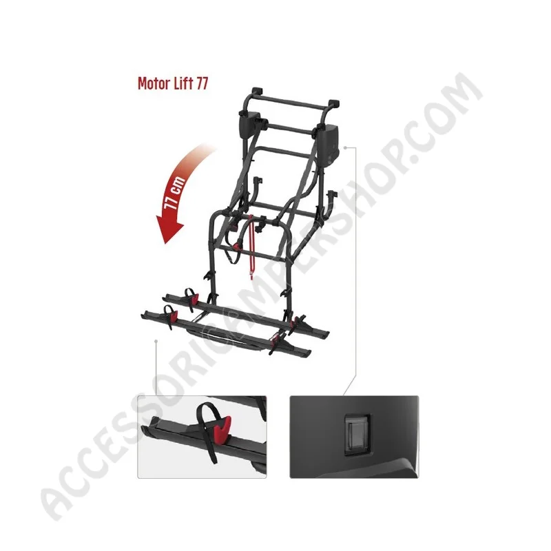 Porta-bici Fiamma Motor Lift 77 | Accessoricampershop.com