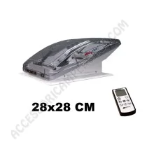 Ventola MAXXFAN 28x28 Trasparente | Accessoricampershop.com