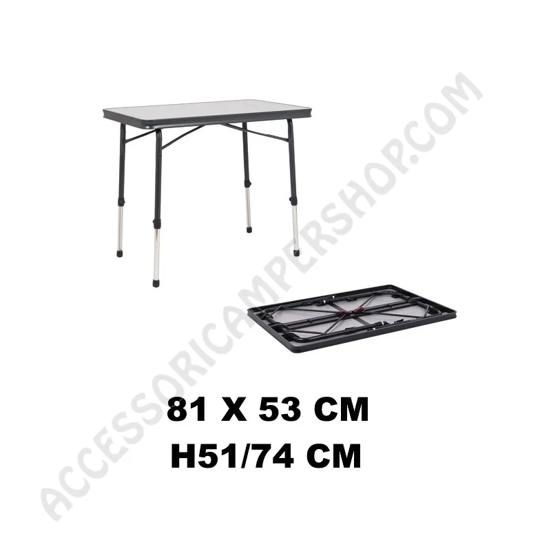 Tavolo Pieghevole Campeggio 81x53 | Accessoricampershop.com
