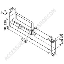 Serbatoio 54L per Sprinter e VW LT | Accessoricampershop.com