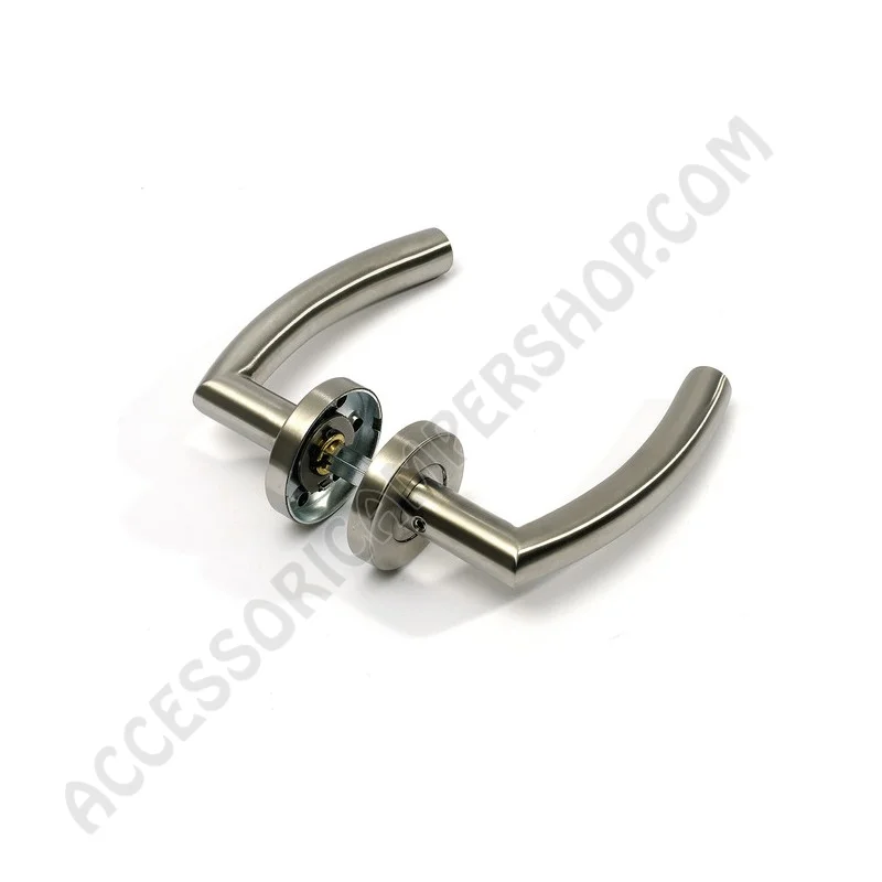 Maniglie Mezzaluna Acciaio Opaco | Accessoricampershop.com