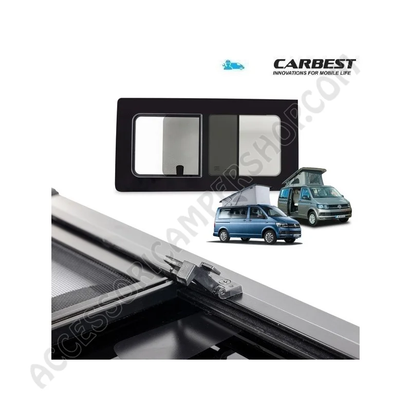 Finestra Scorrevole Vetro Carbest per VW T5/T6 | Accessoricampershop.com