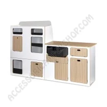 Mobile componibile VW T5/T6 corto | Accessoricampershop.com