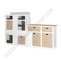 Mobile componibile VW T5/T6 corto | Accessoricampershop.com