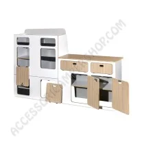 Mobile componibile VW T5/T6 corto | Accessoricampershop.com