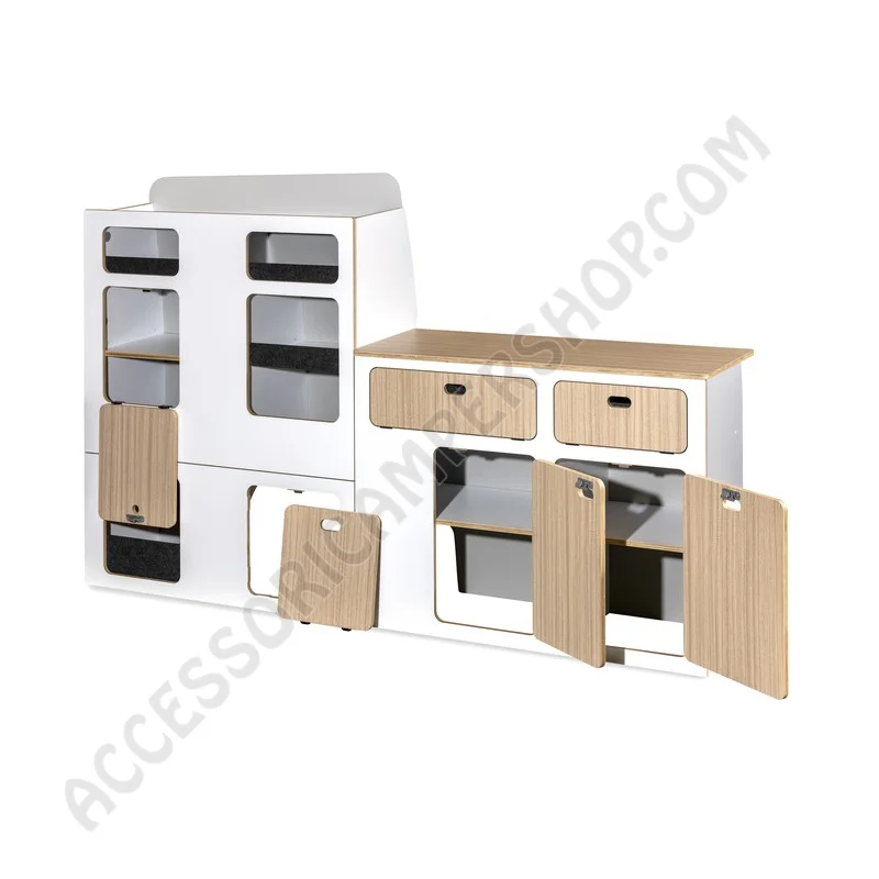 Mobile componibile VW T5/T6 corto | Accessoricampershop.com