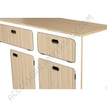 Mobile componibile VW T5/T6 corto | Accessoricampershop.com