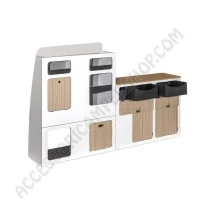 Mobile componibile VW T5/T6 corto | Accessoricampershop.com