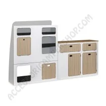 Mobile componibile VW T5/T6 corto | Accessoricampershop.com