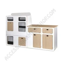Mobile componibile VW T5/T6 corto | Accessoricampershop.com