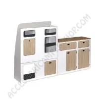 Mobile componibile VW T5/T6 corto | Accessoricampershop.com