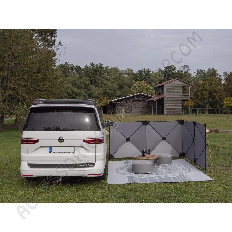 Frangivento Privacy Grigio Camper | Accessoricampershop.com