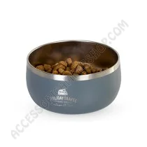 Ciotola Cane 1L Inox Antiscivolo | Accessoricampershop.com