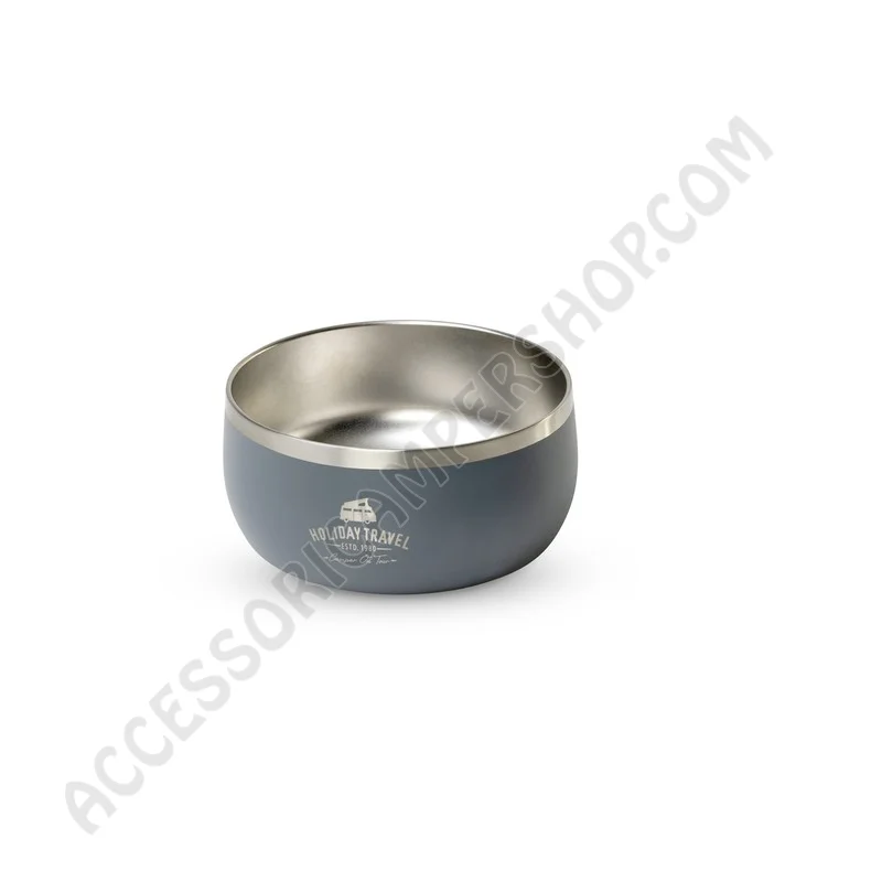 Ciotola Cane 1L Inox Antiscivolo | Accessoricampershop.com