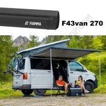 Tendalino Veranda Fiamma 270 Nero | Accessoricampershop.com