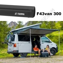 Tendalino Fiamma F43VAN Deep Black | Accessoricampershop.com