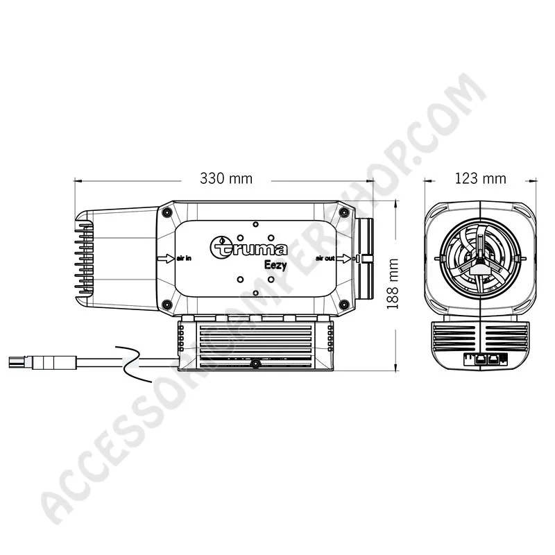 Riscaldatore Elettrico Truma Eezy | Accessoricampershop.com