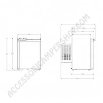 Frigo Compressore Blizz-E F40 40L | Accessoricampershop.com