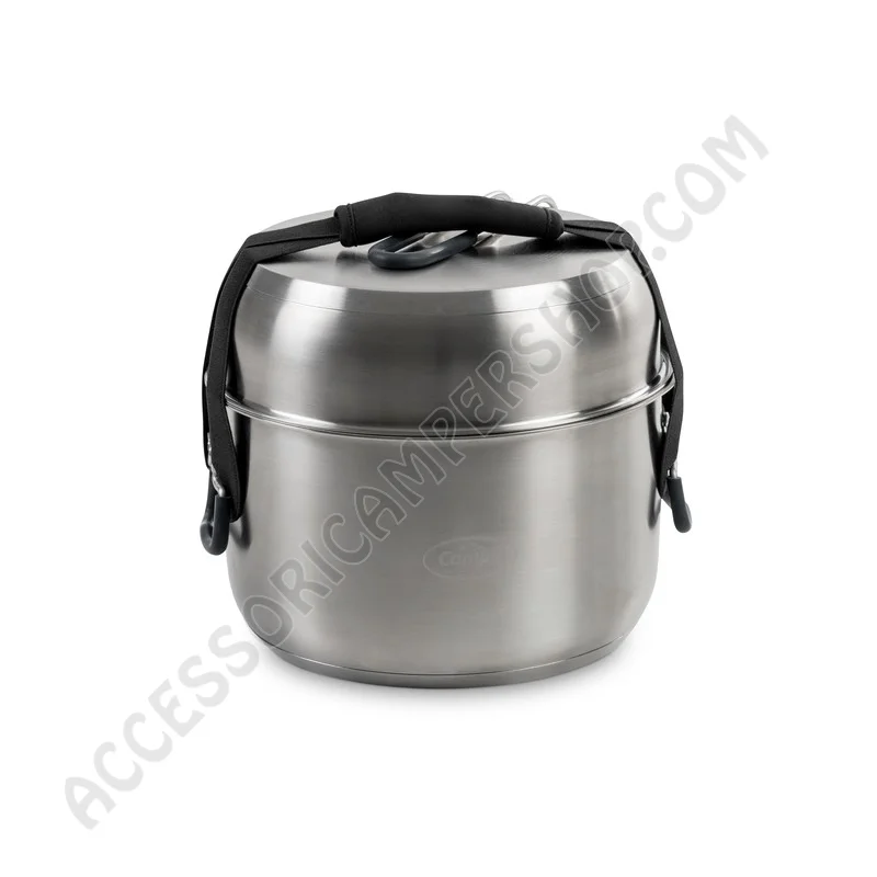 Set Pentole Acciaio Camp4 Asti | Accessoricampershop.com