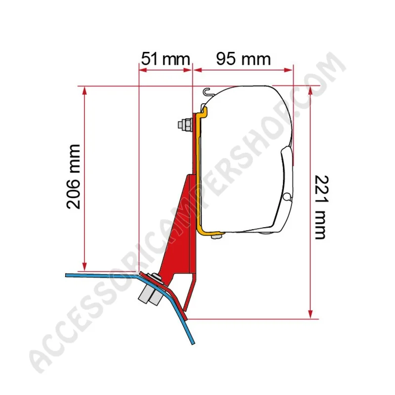 Kit Lift Roof Ford/VW 2025+ | Accessoricampershop.com