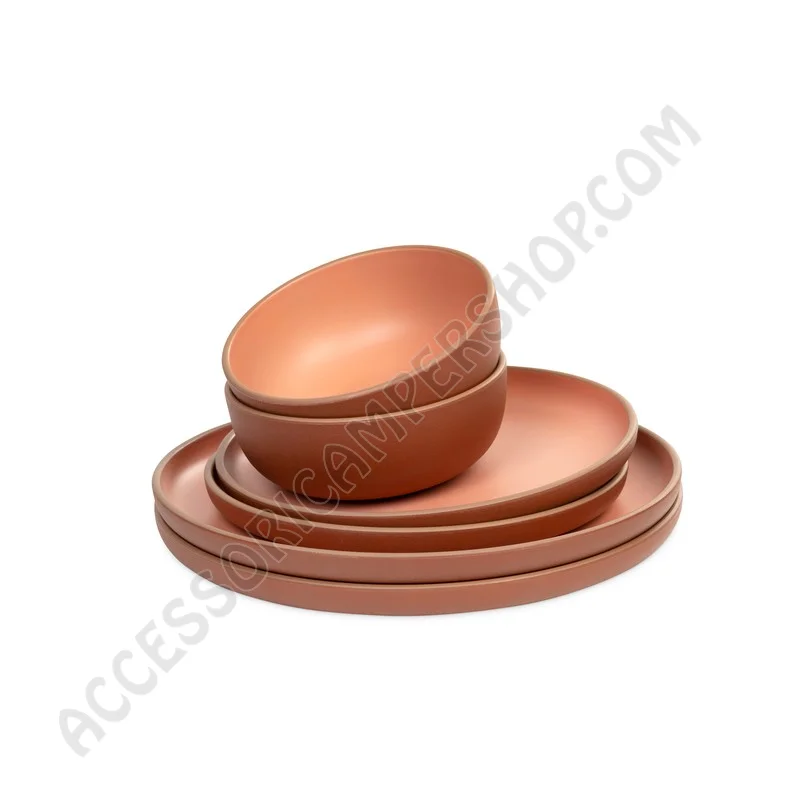 Stoviglie RPET 6 pezzi Malmo Camp4 | Accessoricampershop.com