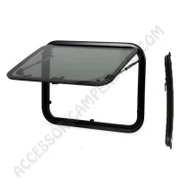 Finestra RW Fusion Carbest Nero | Accessoricampershop.com